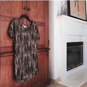 Silence + Noise Feather Dress